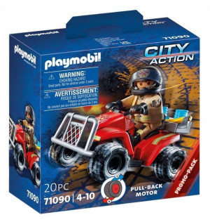 Playmobil 71090 Quad Straży Pożarnej - Z Napędem