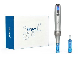 Dermapen M8s Mezoterapia Mikroigłowa 2 kartridże