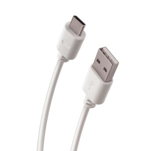 Forever kabel USB USB-C 1,0 m 2A biały