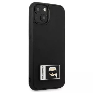 Etui Karl Lagerfeld KLHCP13M3DKPK do iPhone 13 6,1" hardcase Ikonik Patch