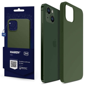 Etui na telefon 3mk do Apple iPhone 13 Hardy Silicone MagCase Black