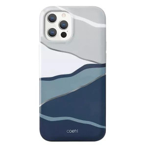 Etui UNIQ Coehl Ciel do iPhone 12 Pro Max 6,7" niebieski/twilight blue