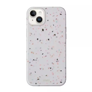 Etui UNIQ Coehl Terrazzo do iPhone 14 Plus 6,7" piaskowy/sandstone