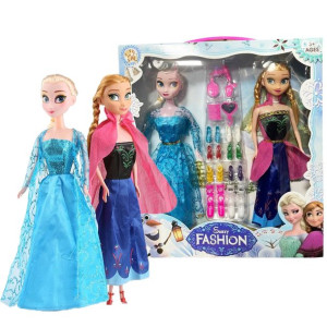 Kraina Lodu Lalka Elsa Anna Frozen + Akcesoria