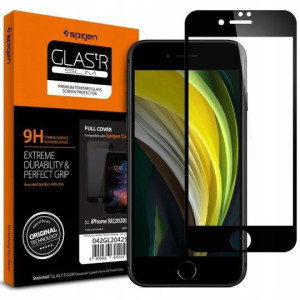 Szkło Hartowane Spigen FC do Iphone 7/8/SE 2020/22