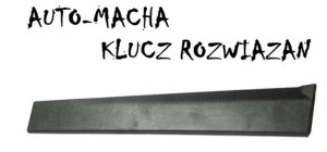 Ford Fiesta MK6 3 drzwiowy nakładka słupka drzwi lewa OKAZJA CENOWA