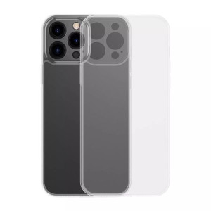 Baseus Frosted Glass Case etui pokrowiec do iPhone 13 Pro Max