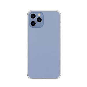 Baseus Frosted Glass Case Sztywne etui z elastyczną ramką iPhone 12 Pro Max