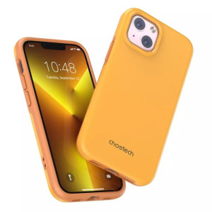 Choetech MFM Anti-drop case etui Made For MagSafe do iPhone 13 mini pomarań