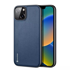 Dux Ducis Fino etui pokrowiec pokryty nylonowym materiałem iPhone 14 nieb
