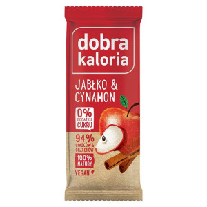 Baton owocowy - jabłko i cynamon Dobra Kaloria 35g