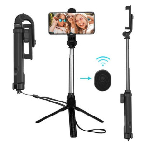 Uchwyt do telefonu Selfie Stick Bluetooth Statyw uchwyt na telefon