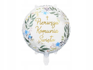 Balon foliowy Pierwsza Komunia Święta