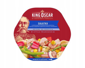 King Oscar Sałatka Francuska Z Tuńczykiem 220g