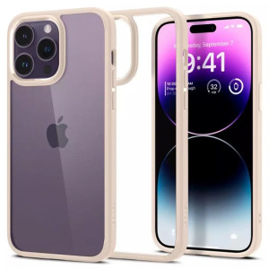 Etui obudowa case Spigen Ultra Hybrid do Apple iPhone 14 Pro Max Sand Beige