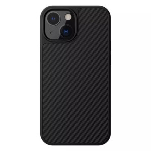 Nillkin etui Synthetic Fiber Carbon iPhone 13 czarny