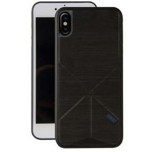 UNIQ etui Transforma Ligne iPhone X/Xs czarny/raven black