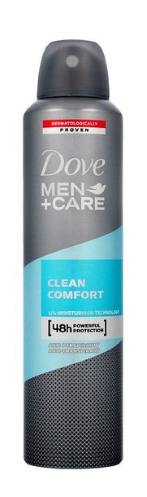 UNILEVER Dove Men+Care Dezodorant w sprayu 48H Clean Comfort 250ml