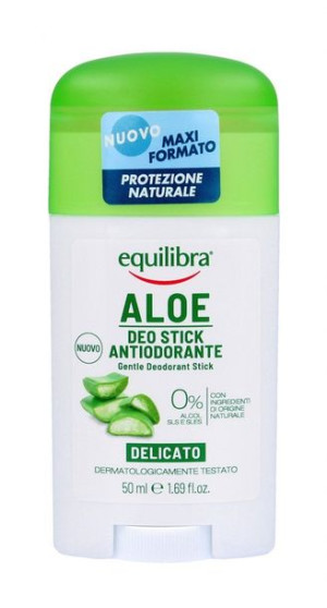 BEAUTY FORMULAS Equilibra Aloe Dezodorant w sztyfcie 50ml