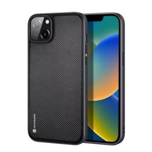 Dux Ducis Fino etui pokrowiec pokryty nylonowym materiałem iPhone 14 czarny