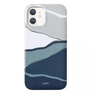 Etui UNIQ Coehl Ciel do iPhone 12 mini 5,4" niebieski/twilight blue