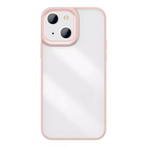 Etui Przeźroczyste Baseus Crystal do iPhone 13 (różowe)