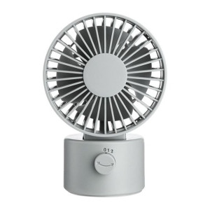 1.2W Mini Usb Rechargeable Desktop Silent Fan 2 Tr