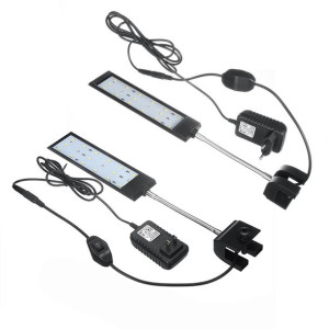 100-240 V 7 W Clip-On Led Oświetlenie Akwarium Dek