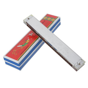 28 Otworów C Key Octave Harmonica Harmonijka Szero