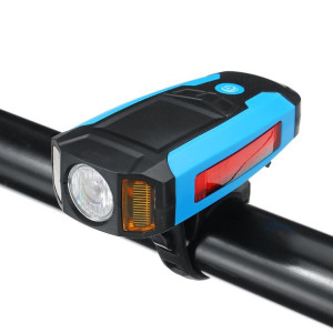 3-W-1 300 Lm Cob Reflektor Rowerowy Ekran Lcd 5 Tr