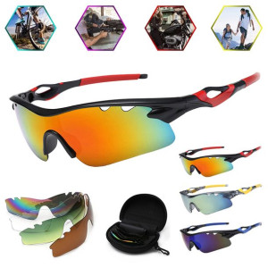 5 Soczewek Spolaryzowane Uv400 Okulary Rowerowe Ok