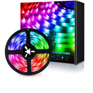 Ambother 5 M Bluetooth Goła Tablica Świetlna Rgb Z