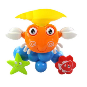 Baby Crab Windmills Zabawka Do Kąpieli Kran Plasti