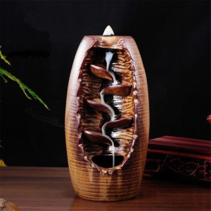 Backflow Incense Burner Ceramic Censer Stożek Arom