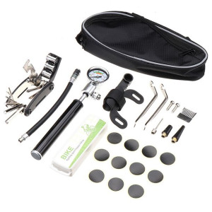 Bikight Bike Repair Tool Pump Z Gauge 16In1 Screwd