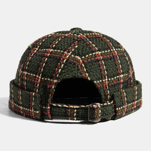 Collrown Unisex Casual British Style Plaids Patter
