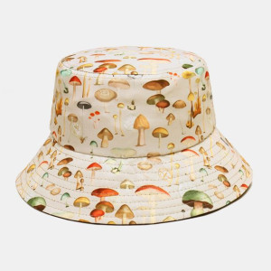 Collrown Women & Men Mushroom Pattern Print Casual