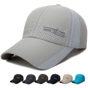 Czapki Czapki Męskie Mesh Patchwork Snapback Czapk