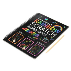 Funny Scratch Children Painting Notebook Diy Drawi