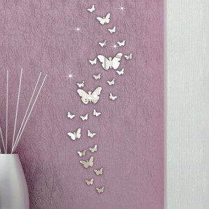 Honana Dx-Y5 30 Sztuk Motyl Połączenie 3D Lustro N
