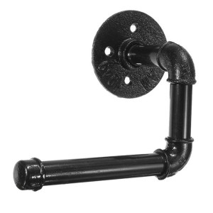 Industrial Rustic Style Iron Pipe Wall Mount Toile