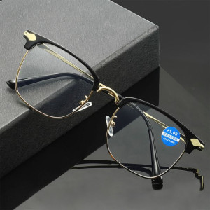 Jassy Męska Przenośna Moda Anti Blue Light Metal H