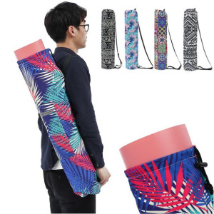 Kaload Printed Pattern Canvas Yoga Bag Outdoor Spo