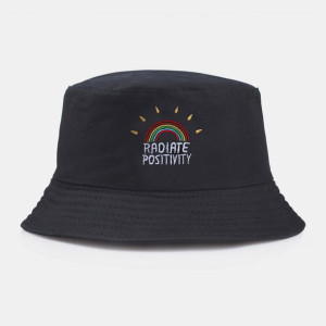 Kobiety I Mężczyźni Bawełna Tęczowy Wzór Haftu W K