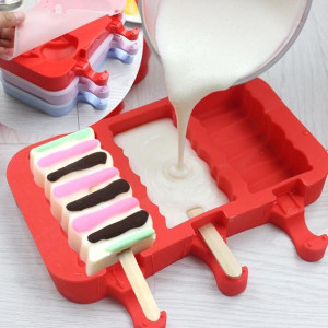 Kreatywna Silikonowa Forma Do Lodów Ice Lolly Mold