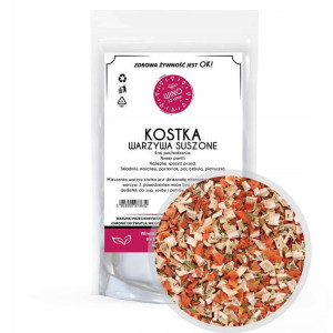 Włoszczyzna Warzywa Suszone Jarzynka Kostka - 1kg