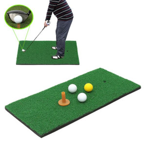 Maty Treningowe Do Golfa Nylon Turf Chipping Drivi
