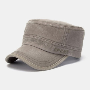 Mężczyźni Bawełniany Haft W Litery Outdoor Casual