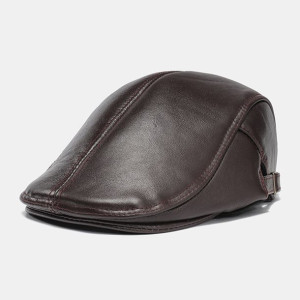 Mężczyźni Prawdziwej Skóry Casual Retro Fashion Fo
