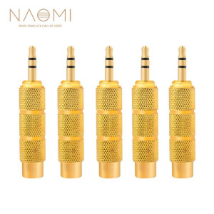 Naomi 5 Sztuk / 1 Zestaw Złoty Metal 6,5 Mm Męski